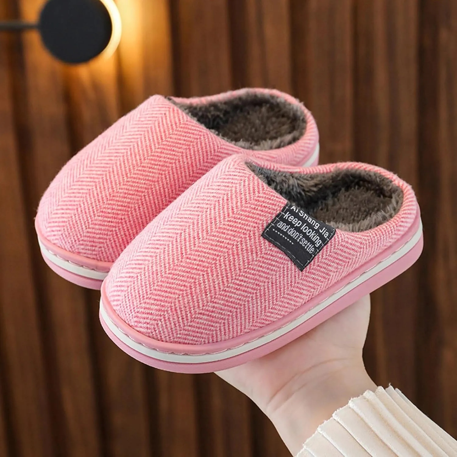 Anti-Slip Indoor Home Slippers for Girls and Boys Slip on Comfortable Soft Home Slippers Halloween Christmas Costume