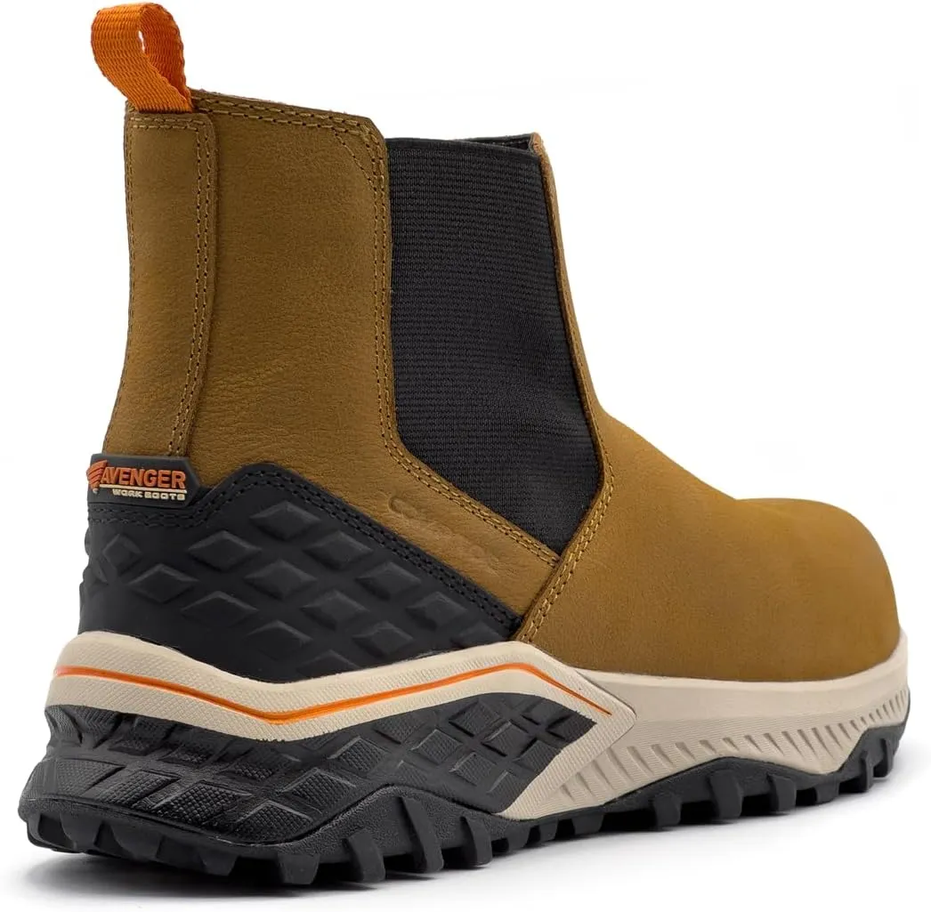 Avenger Work Boots Women's Summit Trail Chelsea Ct Industrial Shoe