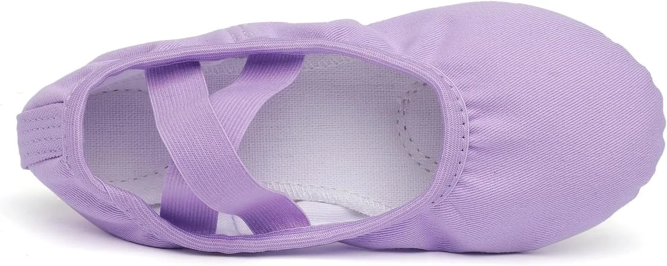 Ballet Shoes for Girls Toddler Lyrical Shoes Split Sole Turners Dance Shoes