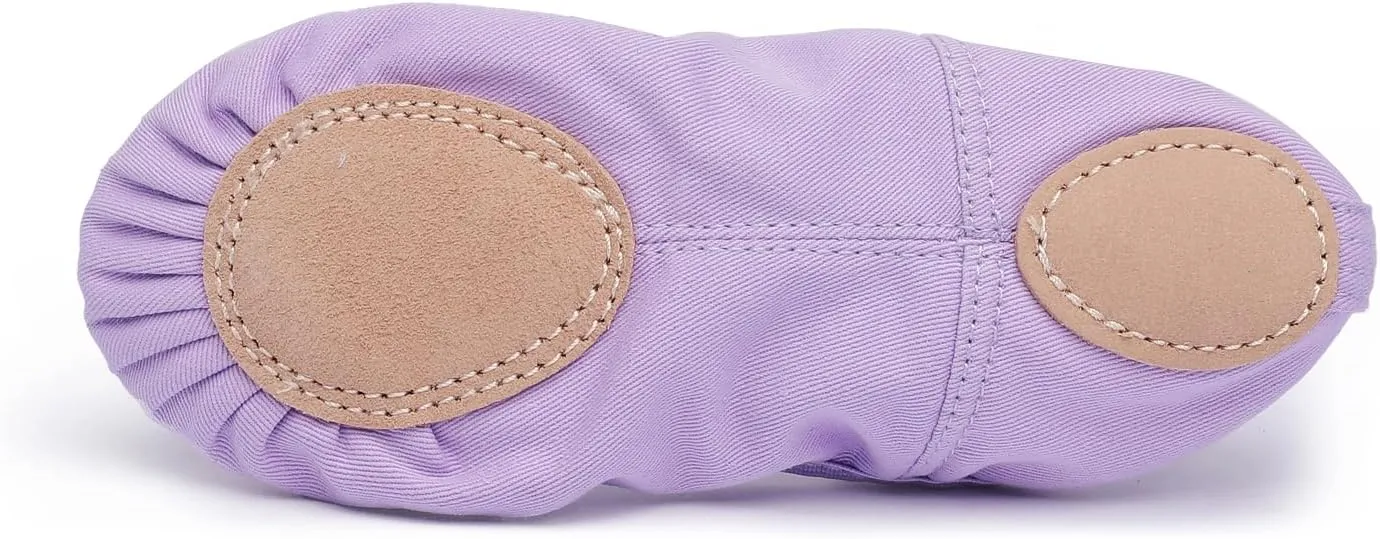 Ballet Shoes for Girls Toddler Lyrical Shoes Split Sole Turners Dance Shoes