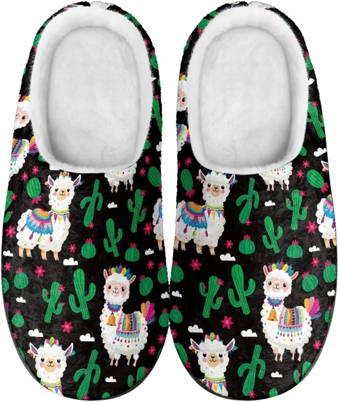 Binienty Women's Memory Foam Fuzzy House Slippers Washable Indoor Bedroom Shoes Non-Slip
