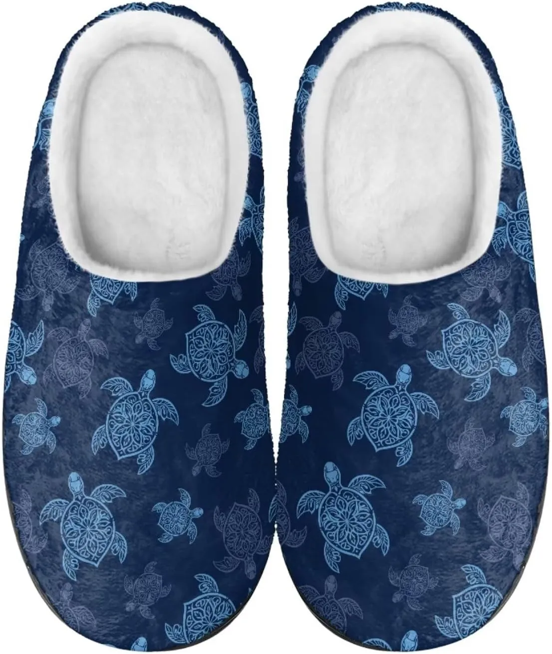 Binienty Women's Memory Foam Fuzzy House Slippers Washable Indoor Bedroom Shoes Non-Slip