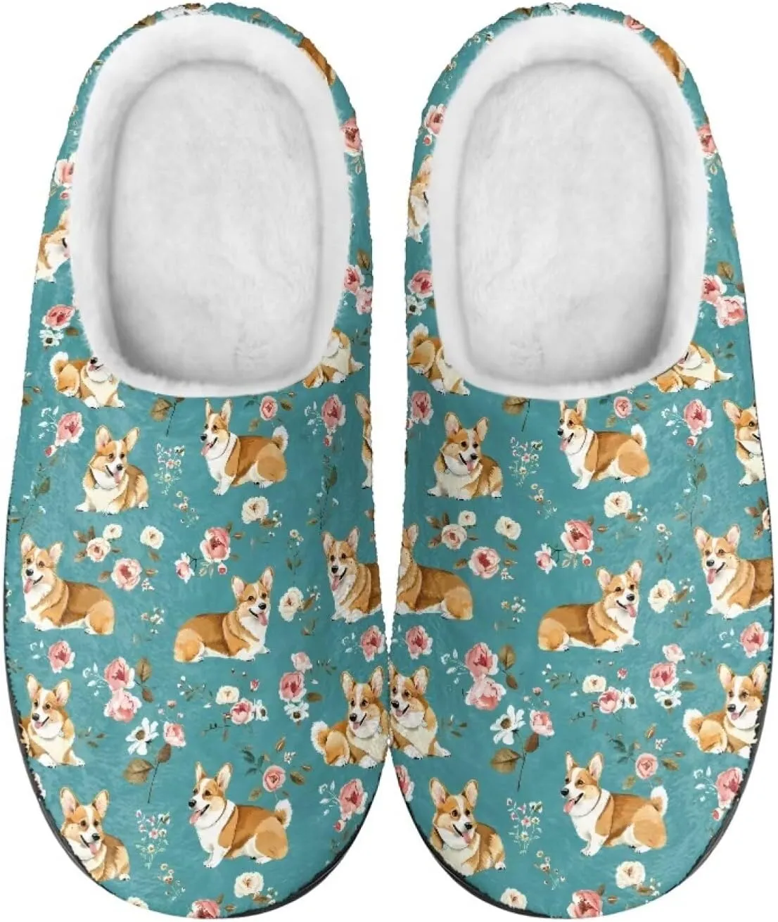 Binienty Women's Memory Foam Fuzzy House Slippers Washable Indoor Bedroom Shoes Non-Slip