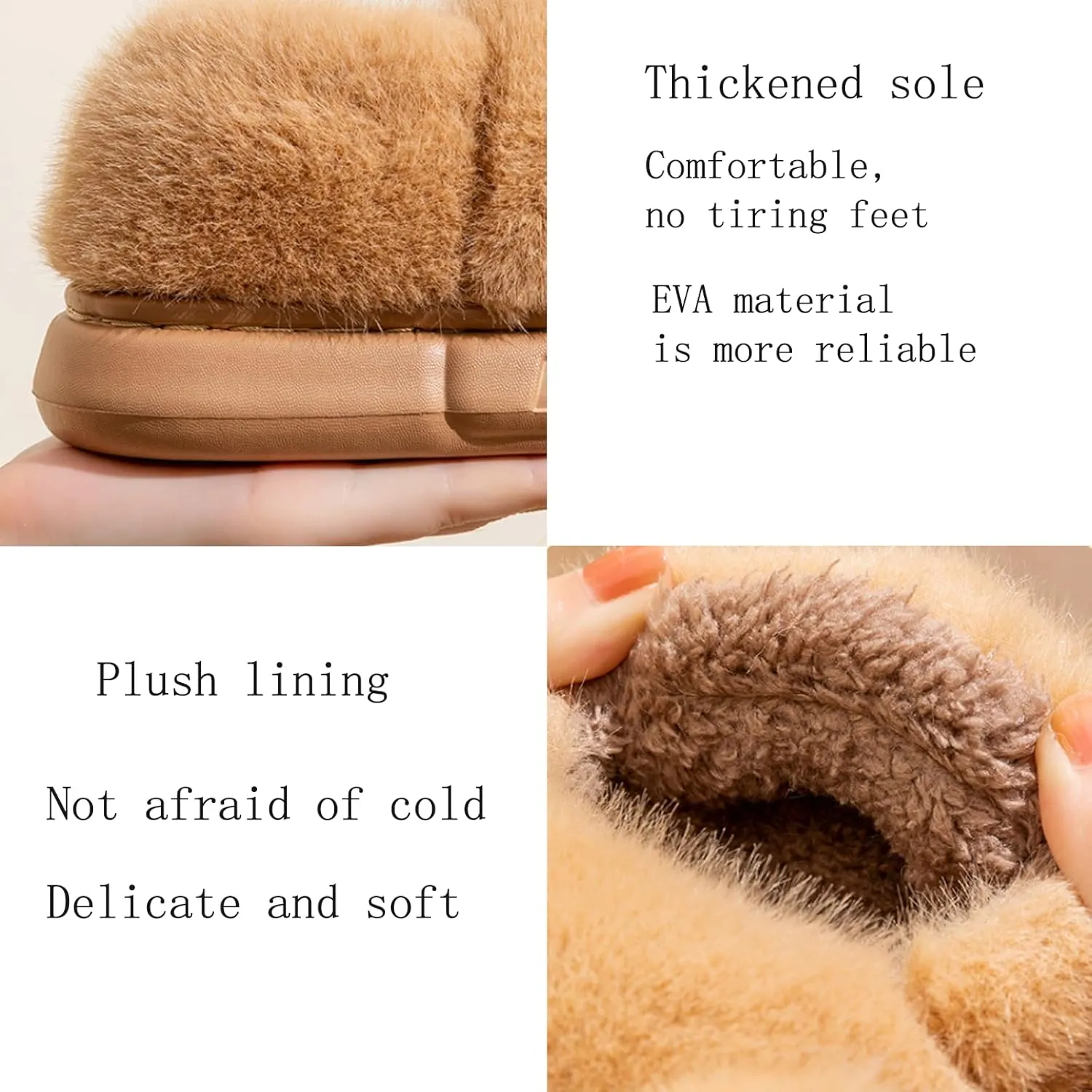 Capybara Slippers - Funny Animal Slippers for Women Unisex Adult/Kids House Slippers Fluffy Fuzzy Winter Home Slides for Women Men Christmas