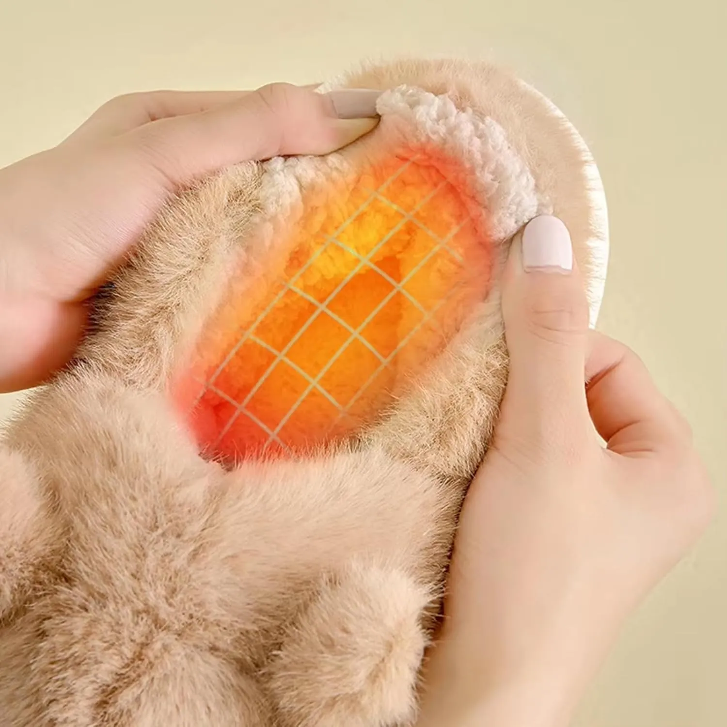 Capybara Slippers - Funny Animal Slippers for Women Unisex Adult/Kids House Slippers Fluffy Fuzzy Winter Home Slides for Women Men Christmas
