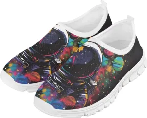 Casual Slip On Flats Sneakers for Boys Girls,Children's Low-Top Skateboard Shoes Outdoor Sport Training Shoes