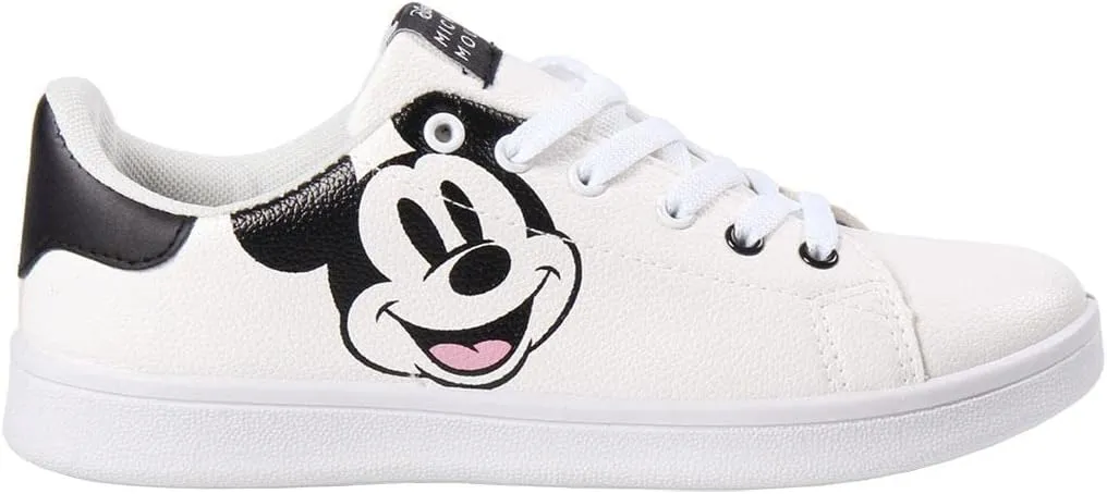 CERD LIFE'S LITTLE MOMENTS White, Sneakers Kids Mickey Mouse | Sports Shoes Combination of Style, Comfort and Optimal Sports, 33 EU, White, 33 EU