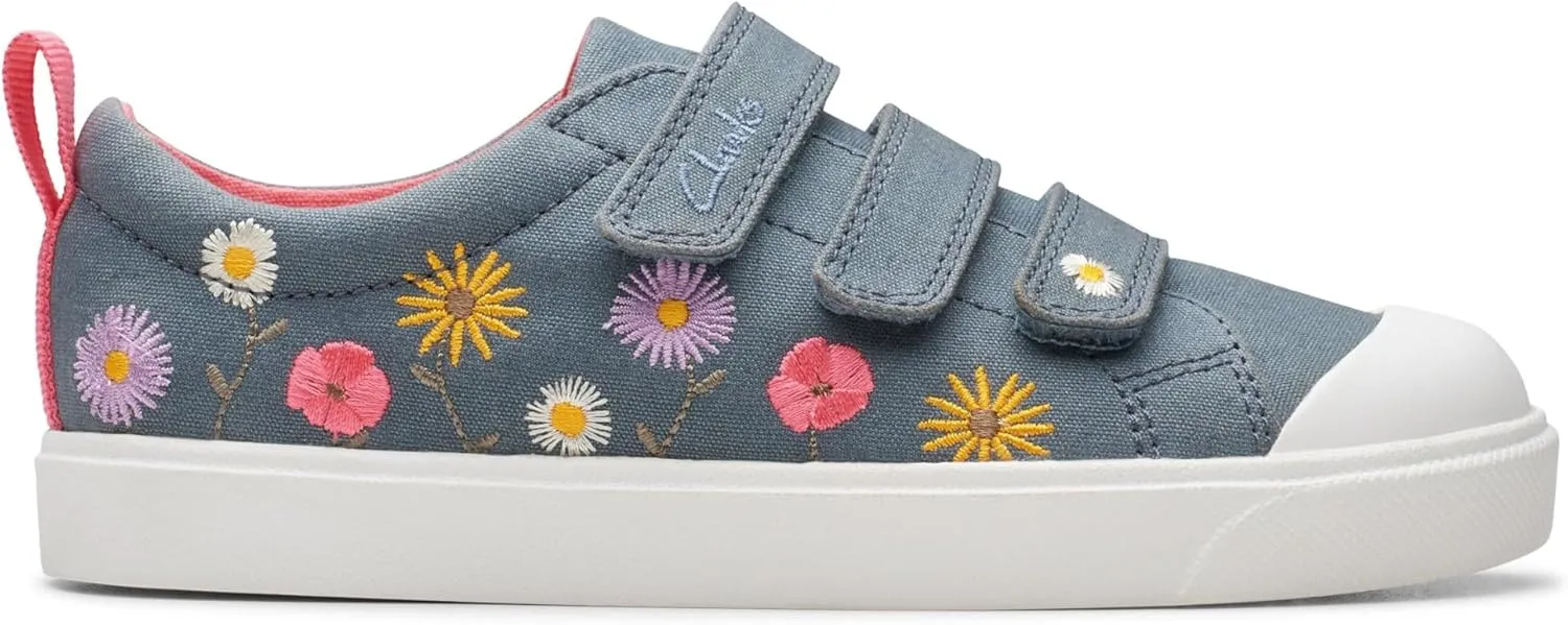 Clarks City Vibe K Low-Top Sneakers