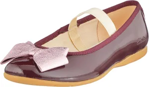 Clarks Girl's Dance Bow K Ballet Flat