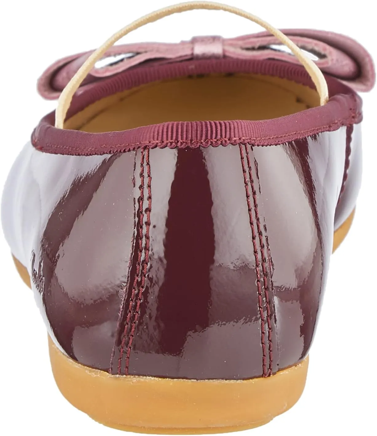 Clarks Girl's Dance Bow K Ballet Flat
