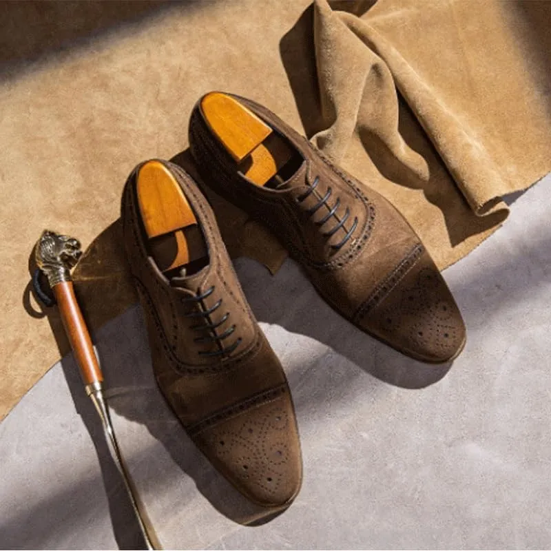 Contemporary Men’s Flex Leather Oxfords - Formal Dress Shoes for Corporate & Ceremonial Wear