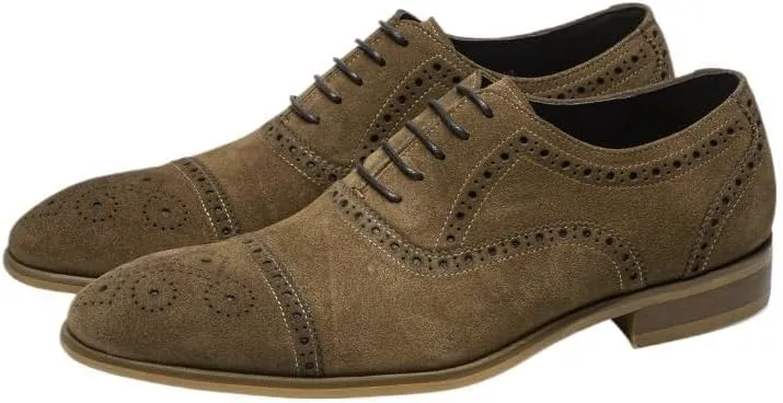 Contemporary Men’s Flex Leather Oxfords - Formal Dress Shoes for Corporate & Ceremonial Wear