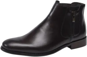 Contemporary Men's Office-to-Evening Oxfords Genuine Leather Dress Shoes with Aerated Cushioning System