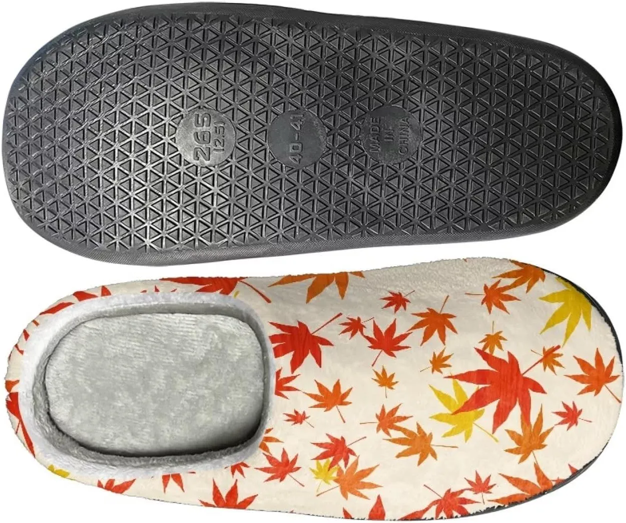 Cotton Slippers for Woman Cotton Slippers Washable Fuzzy Slippers Indoor Slip On Shoes Bedroom Slippers