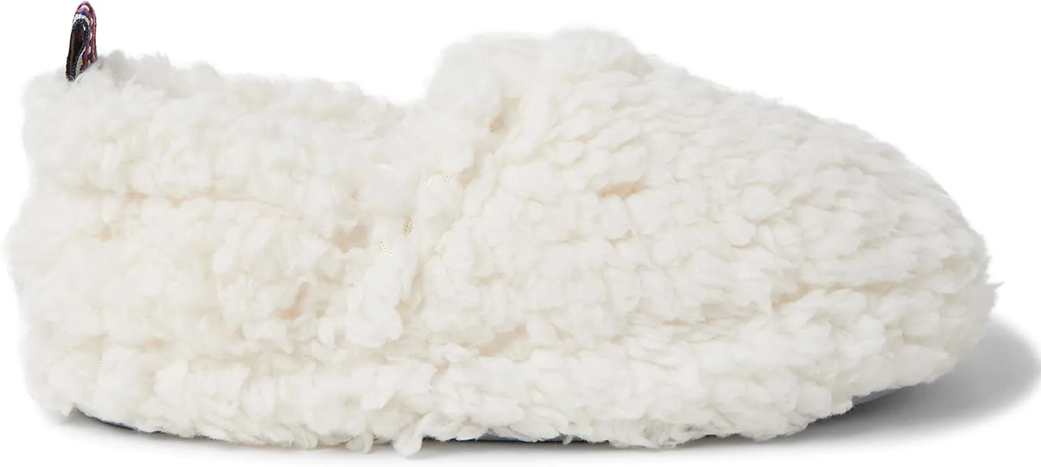 Dearfoams Kids' Washable Skye Pile Closed Back Slipper