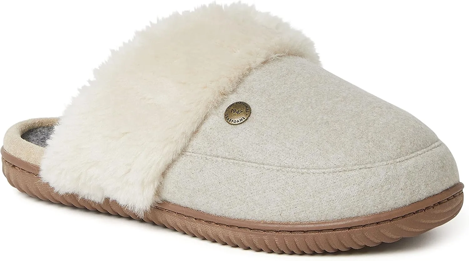 Dearfoams Women's Geneva Closed Toe Scuff Slipper