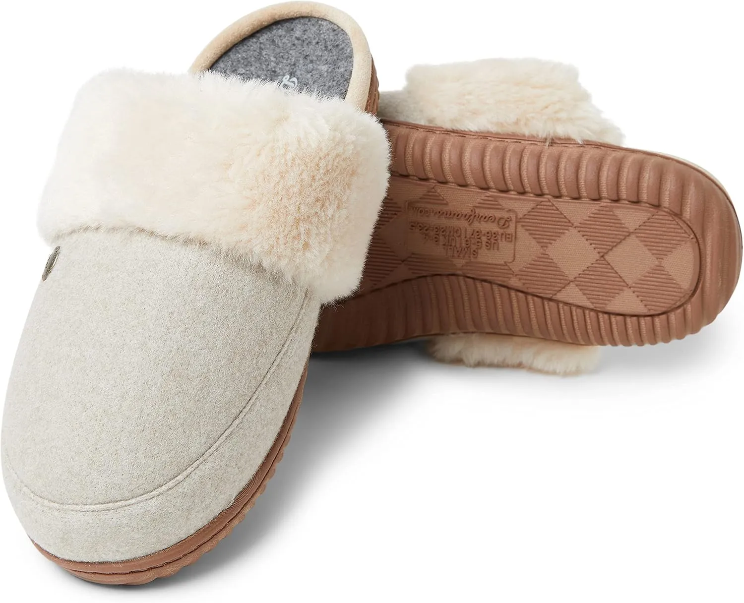 Dearfoams Women's Geneva Closed Toe Scuff Slipper