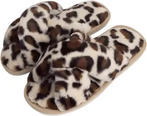 DOIOWN Women's Fuzzy Slippers Memory Foam Cute House Slippers Plush Fluffy Furry Open Toe Home Shoes Bridal Bridesmaid Gifts for Wedding