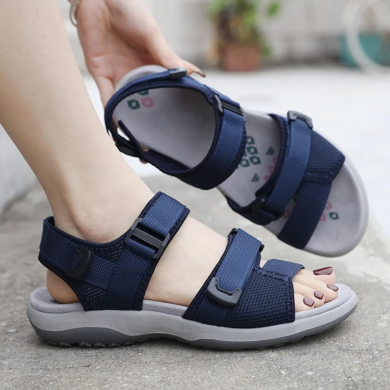 Dress Sandals for Women 2025 Walking Shoes Fashion Casual Athletic Sport Sandals Adjustable Strap