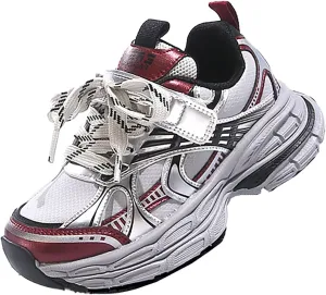 Fashion All Seasons Children Sports Shoes Girls Boys Flat Sole Thick Sole Non Slip Comfortable Little Kid Slip on Shoes