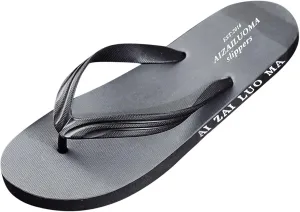 Flip Flops Men Summer Flat Soft Bottom Comfortable Lightweight Casual Beach Sandals Dressy Sandals Men