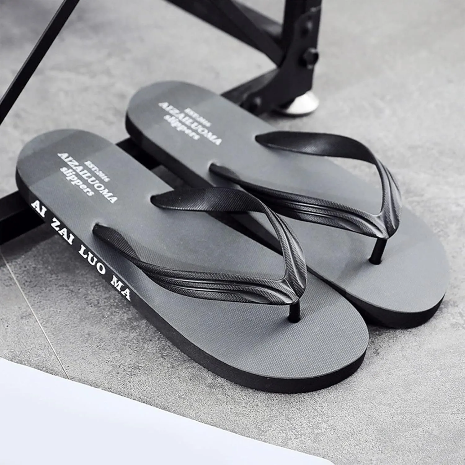 Flip Flops Men Summer Flat Soft Bottom Comfortable Lightweight Casual Beach Sandals Dressy Sandals Men