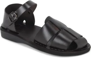 Gemma - Leather Adjustable Strap Sandal - Womens Sandals