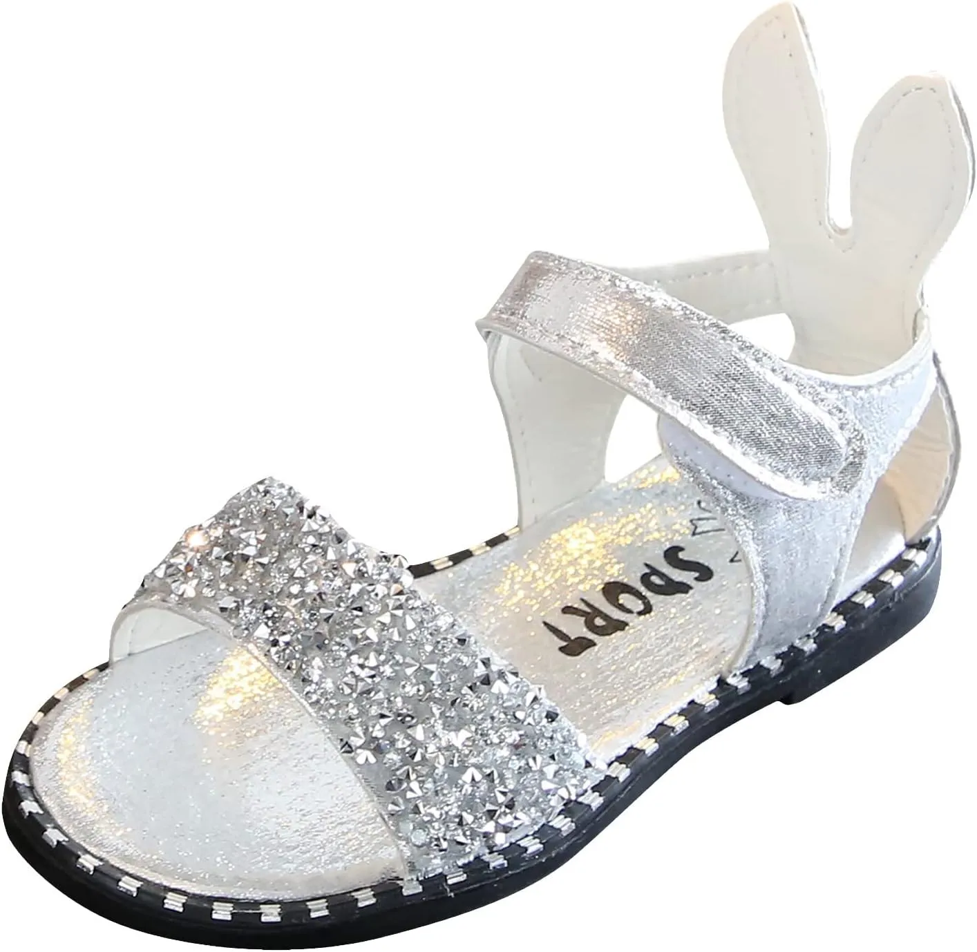 Girls Summer Sandals Adjustable Straps Sandals Wedding Shoes Toddler/Little Kid/Big Kid