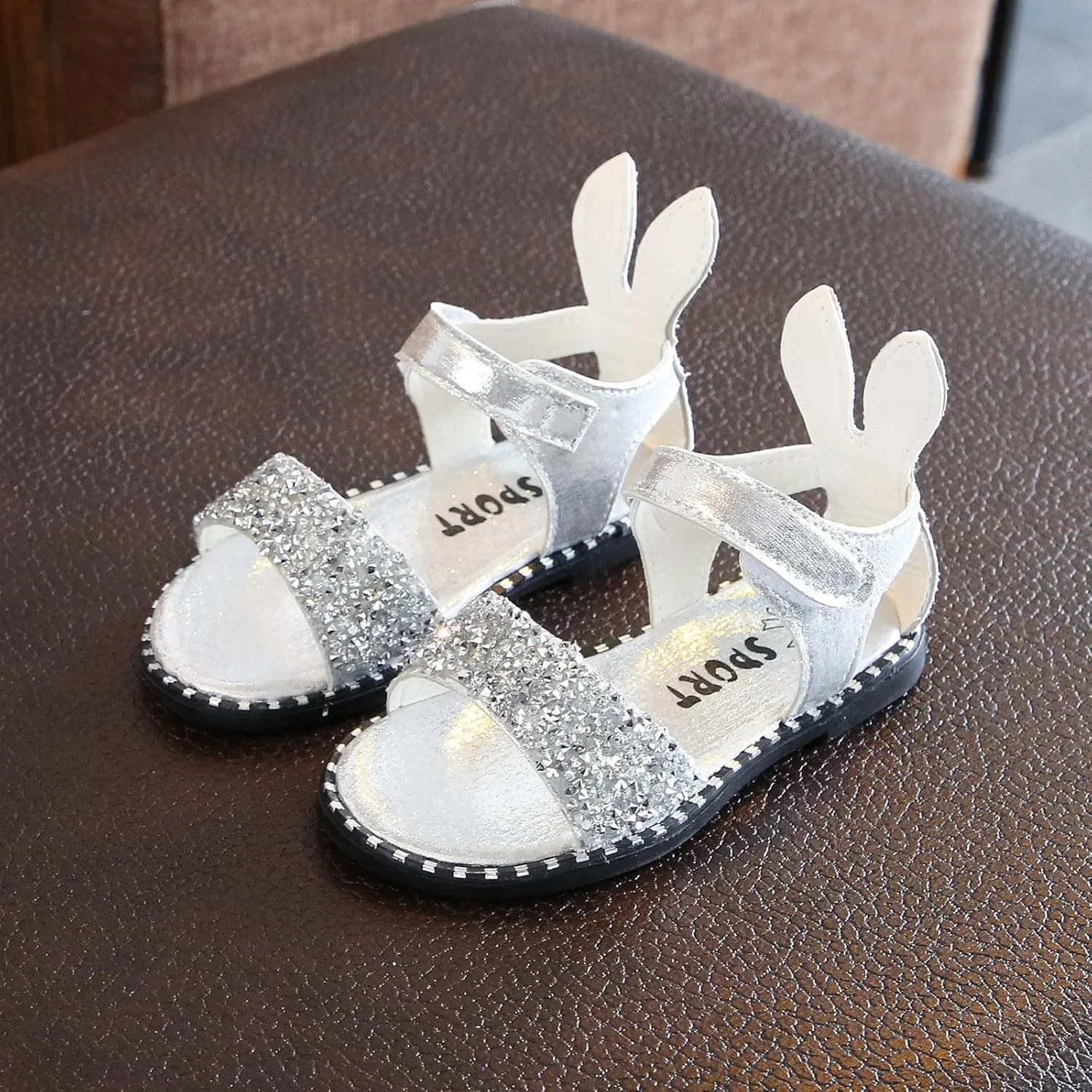 Girls Summer Sandals Adjustable Straps Sandals Wedding Shoes Toddler/Little Kid/Big Kid