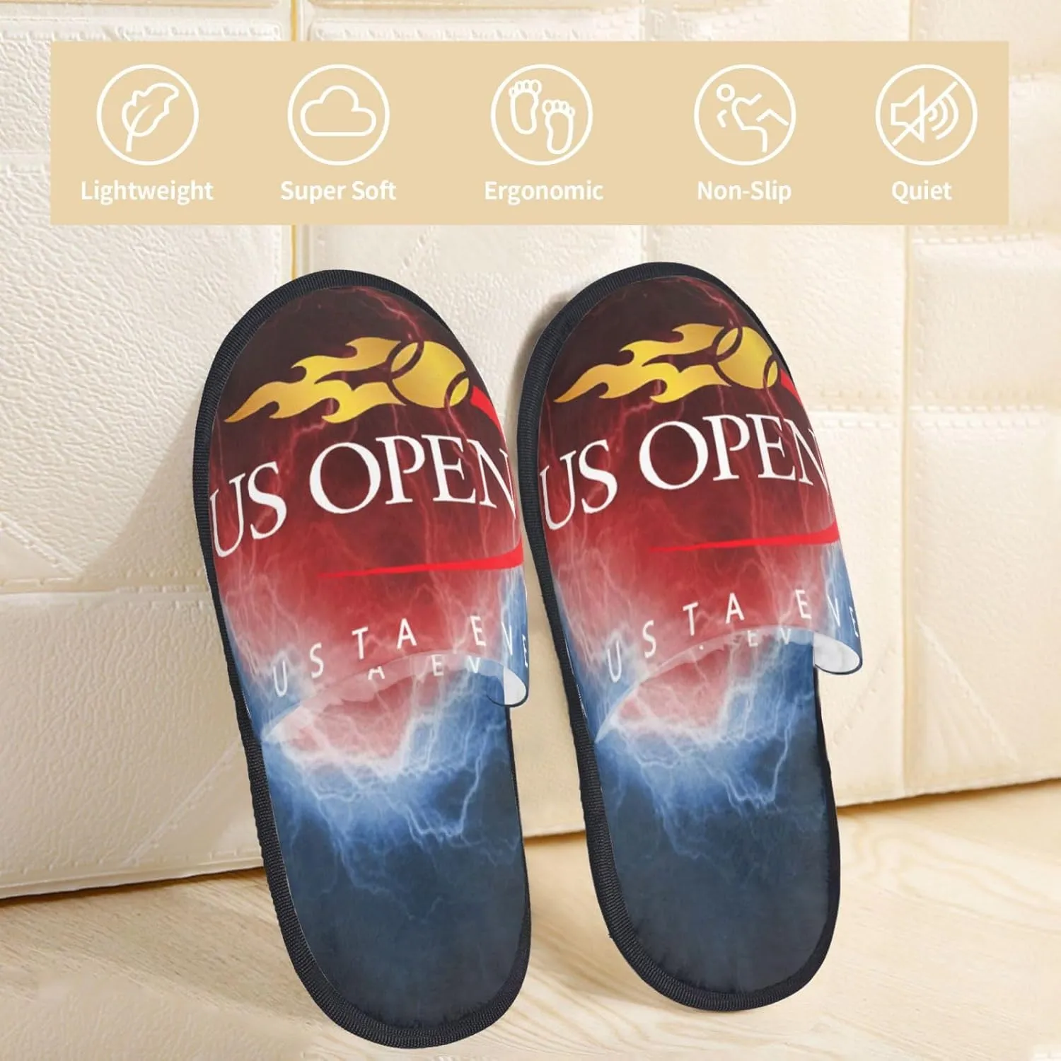 House Slippers Soft Cozy Winter For Men Women Plush Indoor Bedroom