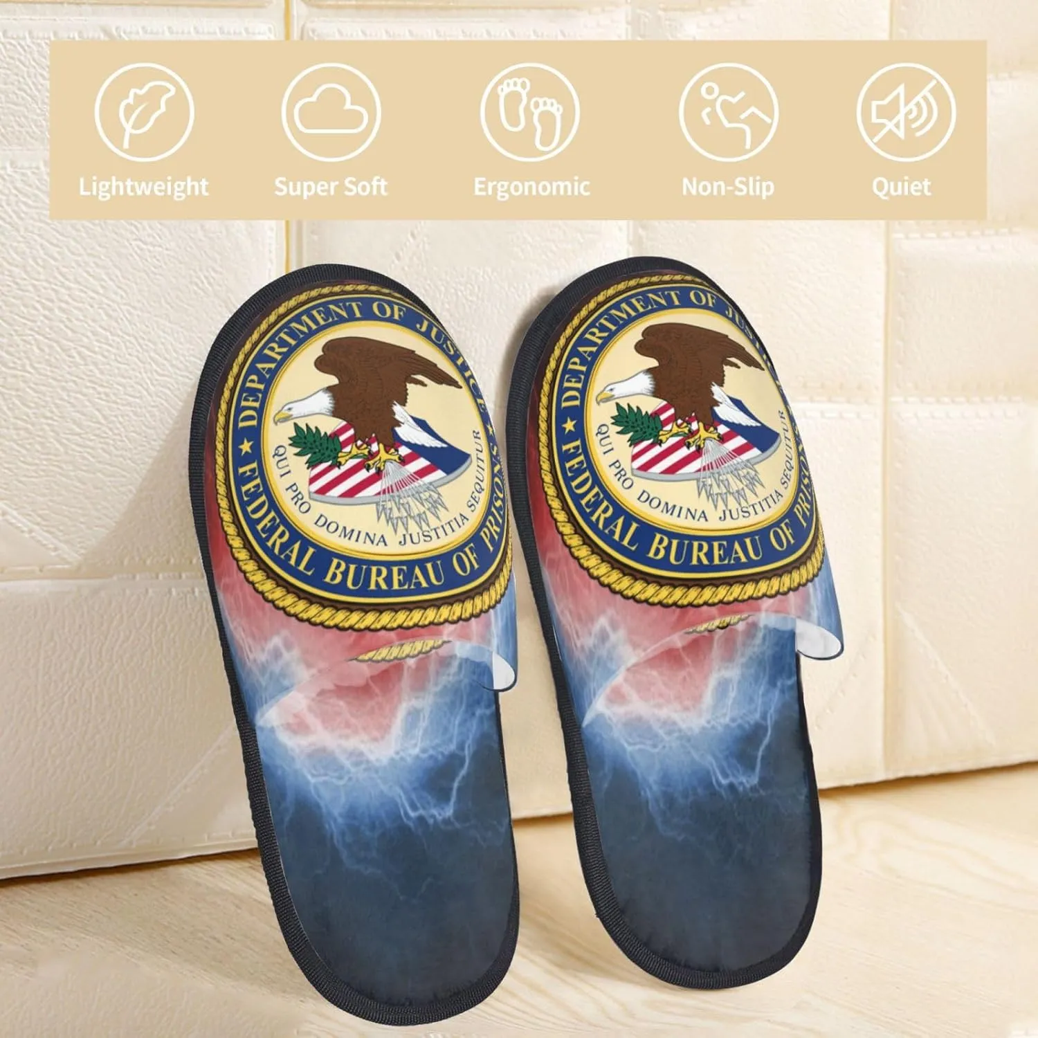 House Slippers Soft Cozy Winter For Men Women Plush Indoor Bedroom