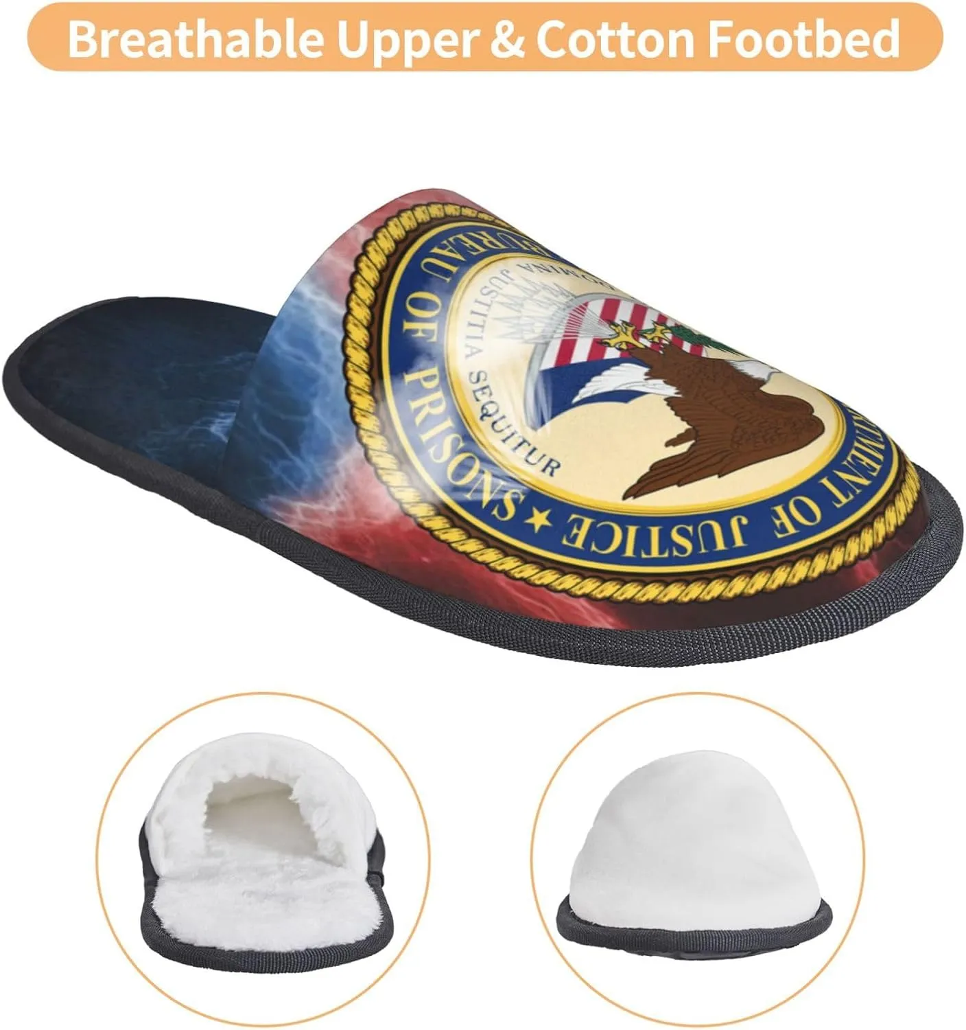 House Slippers Soft Cozy Winter For Men Women Plush Indoor Bedroom