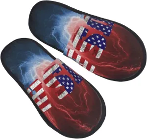 House Slippers Soft Cozy Winter For Men Women Plush Indoor Bedroom