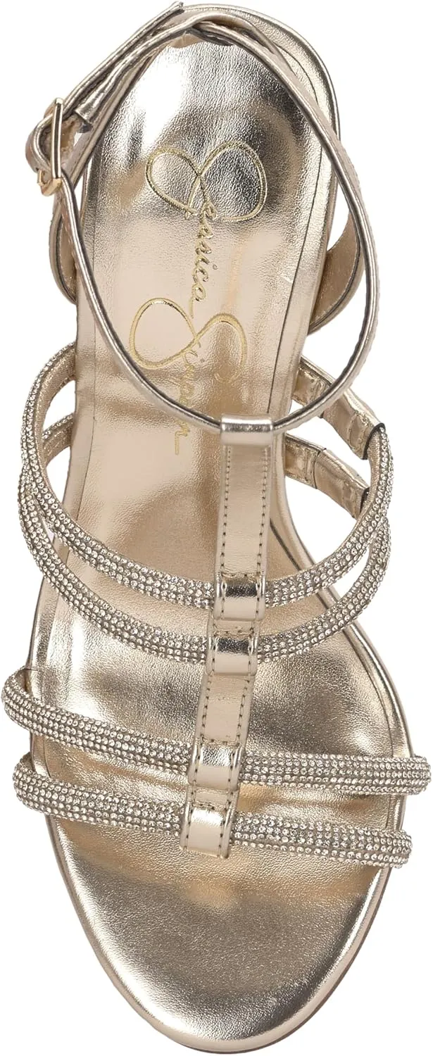 Jessica Simpson Womens Satin Adjustable Pumps