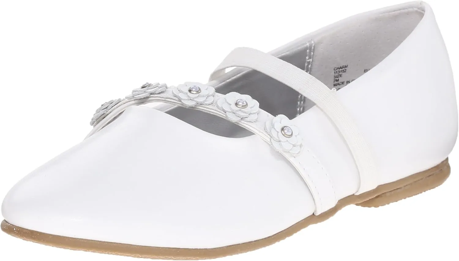 Jumping Jacks Charm Ballet Flat (Toddler/Little Kid/Big Kid)