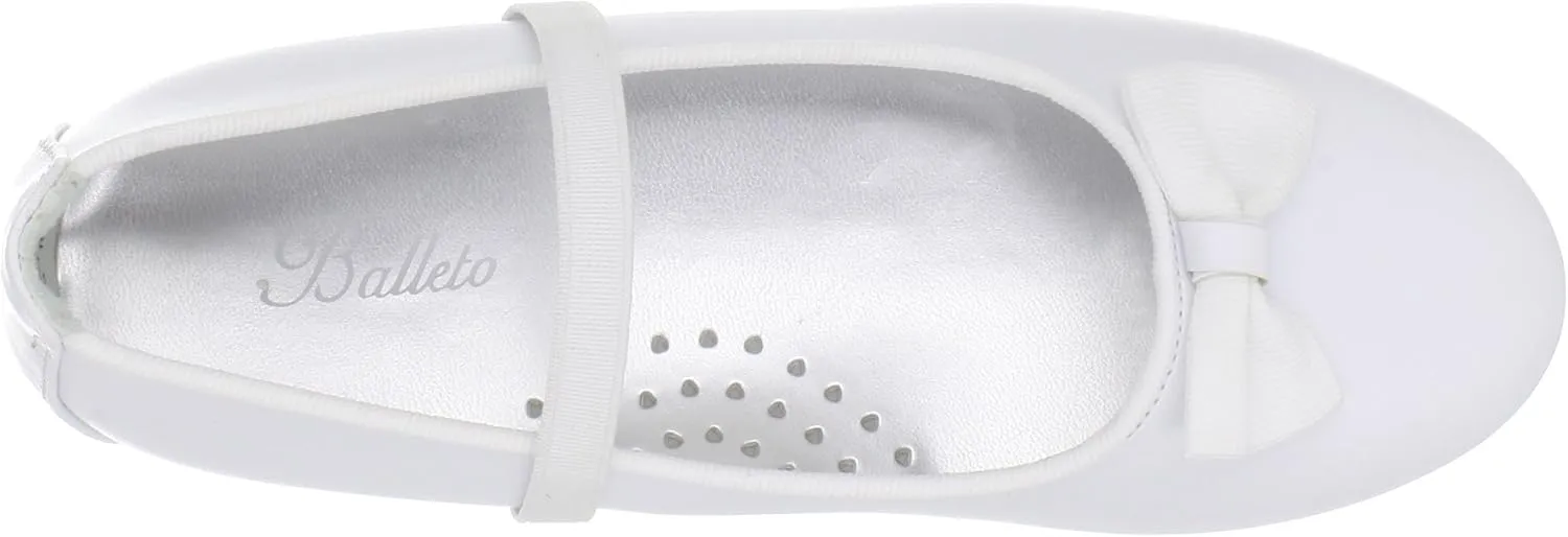 Jumping Jacks Marcy Ballet Flat (Infant/toddler/Little Kid/Big Kid)