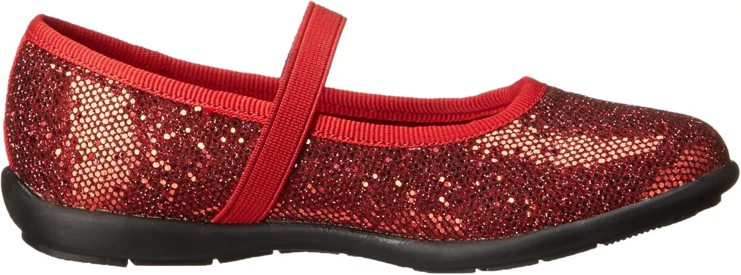 Jumping Jacks Necklace Ballet Flat (Little Kid/Big Kid)