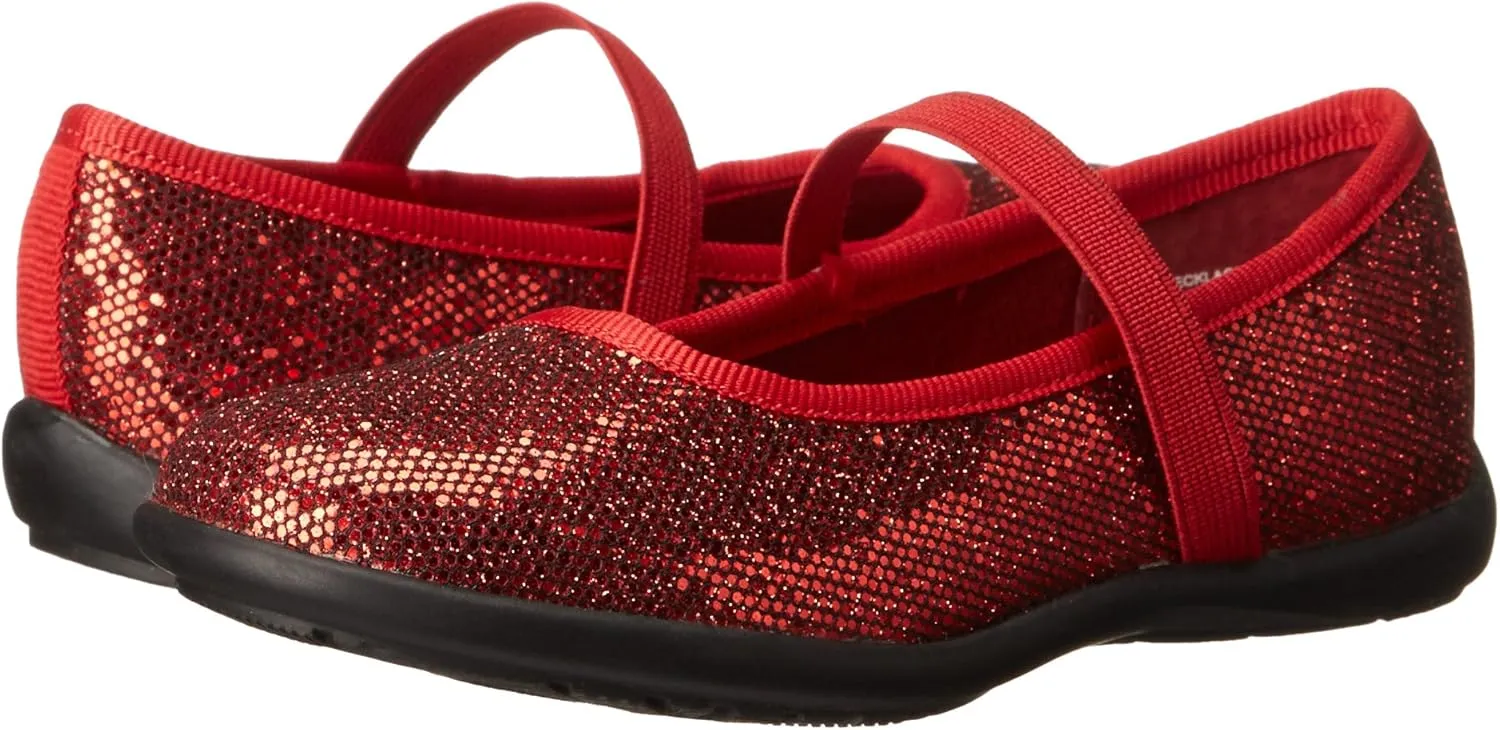 Jumping Jacks Necklace Ballet Flat (Little Kid/Big Kid)