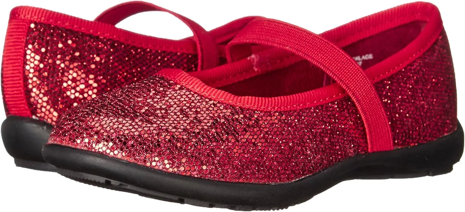 Jumping Jacks Necklace Ballet Flat (Little Kid/Big Kid)
