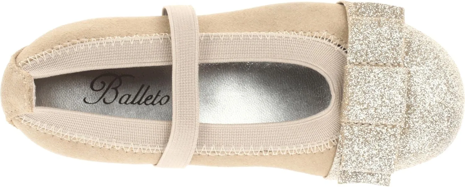 Jumping Jacks Sparkle Ballet Flat (Toddler/Little Kid/Big Kid)