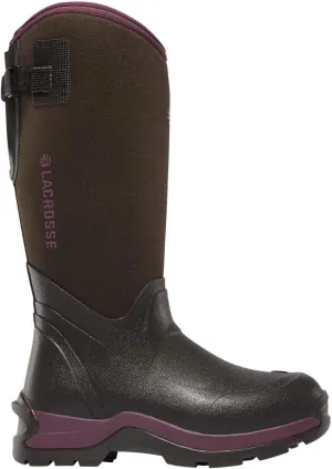LaCrosse Womens 14 Alpha Thermal Insulated Work Boots with Plush Fleece Lining, Premium Rubber Construction, and Grippy Antarctic Outsole
