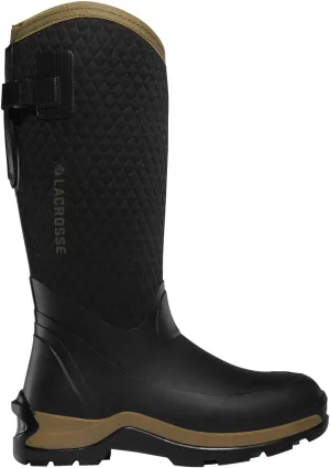 LaCrosse Womens 14 Alpha Thermal Insulated Work Boots with Plush Fleece Lining, Premium Rubber Construction, and Grippy Antarctic Outsole