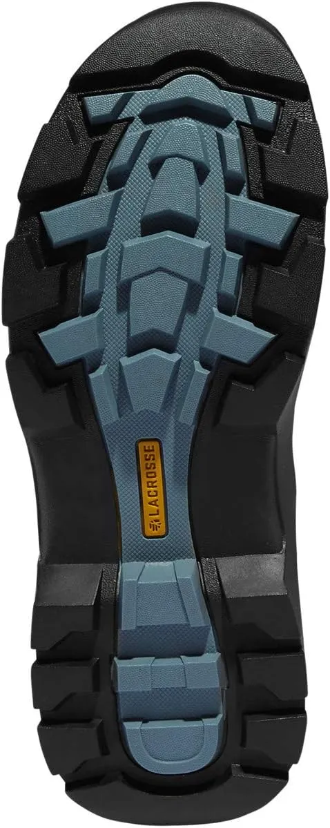 LaCrosse Womens 14 Alpha Thermal Insulated Work Boots with Plush Fleece Lining, Premium Rubber Construction, and Grippy Antarctic Outsole