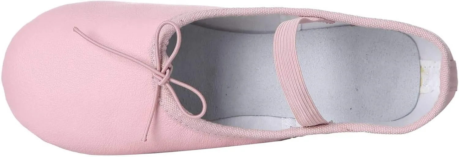 Linodes Leather Ballet Shoes/Ballet Slippers/Dance Shoes (Toddler/Little/Big Kid/Women)