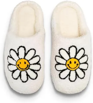 Living Royal Plush Slippers, Cozy Non-Slip Rubber Sole, Soft 100% Polyester, Silly Funny Comfortable Fuzzy Design