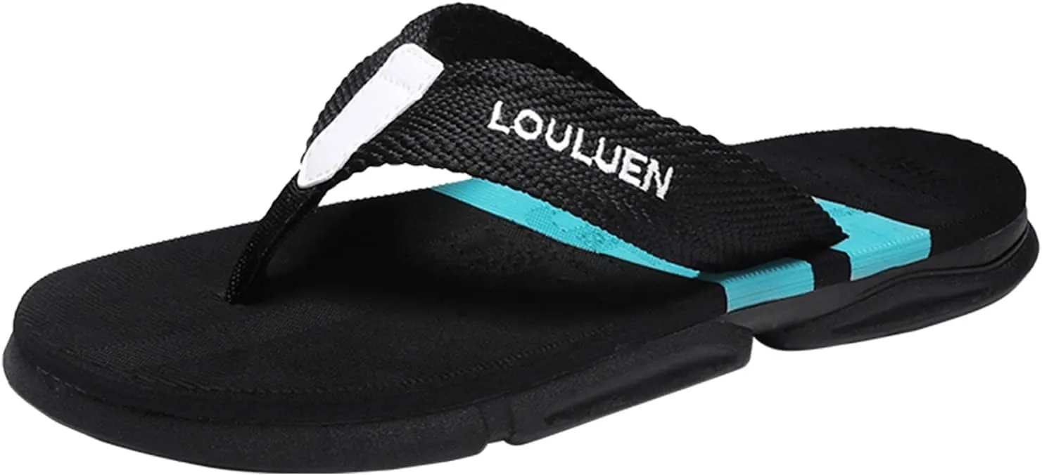 Men Casual Slippers Beach Flip Flops Outdoor Fashion Sandals Shoes Flip Plop Sandals