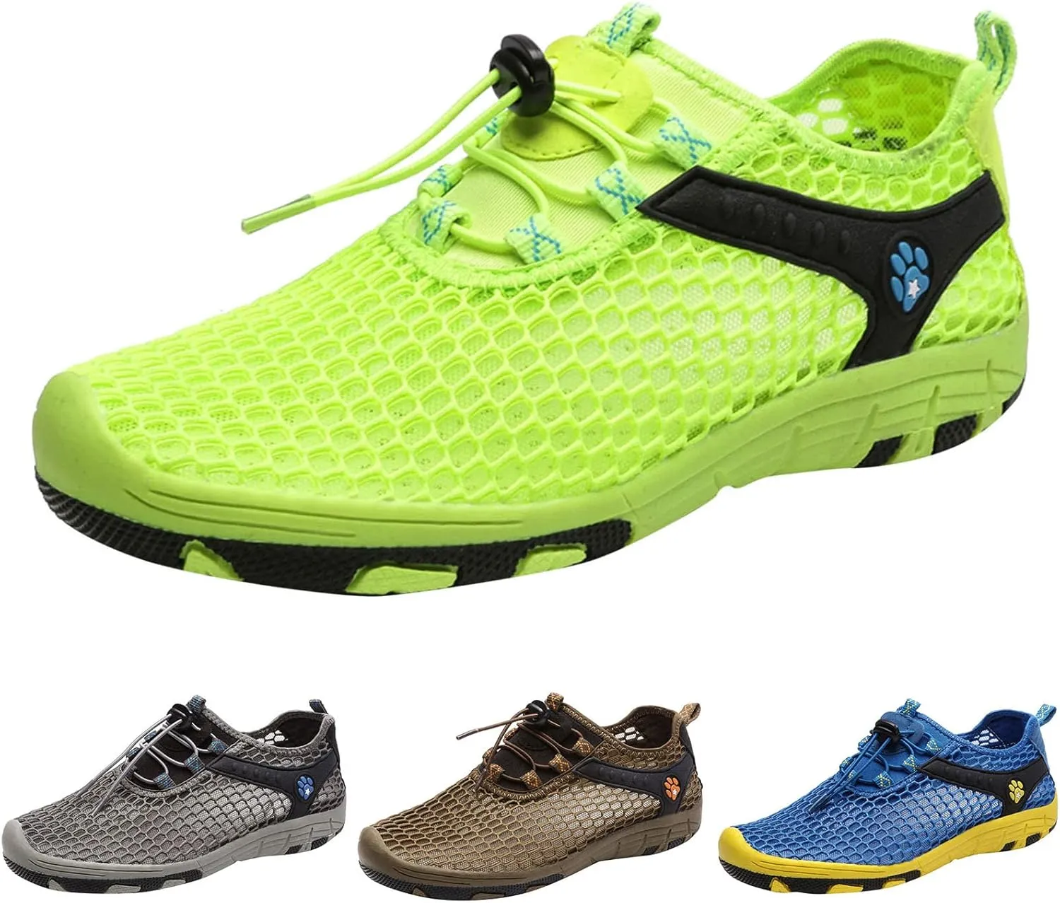 Men Sports Shoes Summer Mesh Breathable Comfortable Tracking Outdoor Sports Shoes Mens Sneaker Slippers