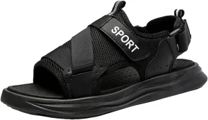 Men Thick Soled Shoes Fashion Foot Fish Mouth Sandals Thick Soled Breathable Purpose Sports Mens Sandals