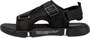 Mens Beach Sandals Sandal for Men Mens Sandals Casual Summer Outdoor Comfortable Adjustable Straps Sandal
