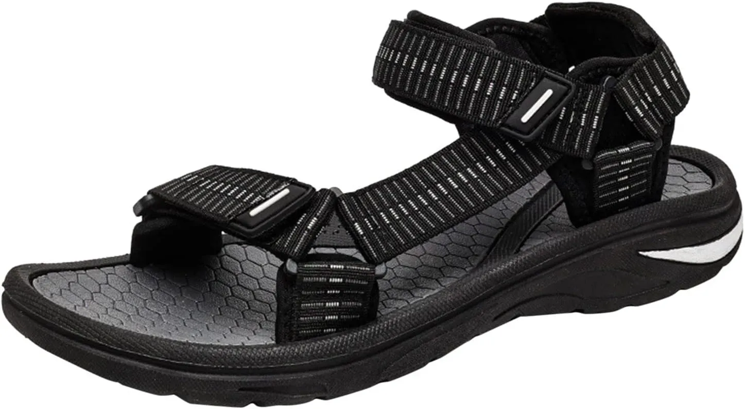 Mens Sandals Mens Beach Sandals Men Summer Shoes Sandal Outdoor with Adjustable Straps
